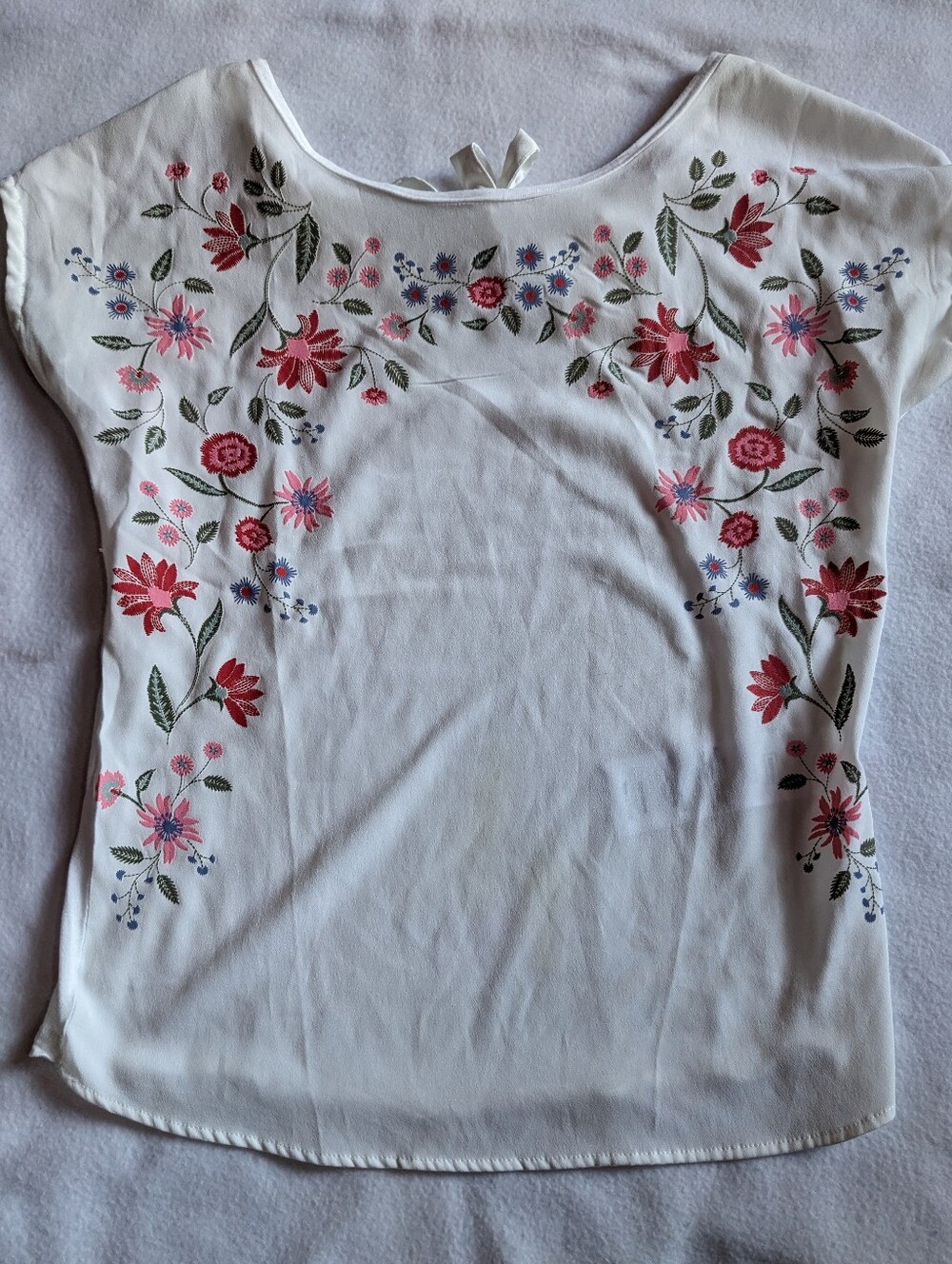 Floral Orsay Tee